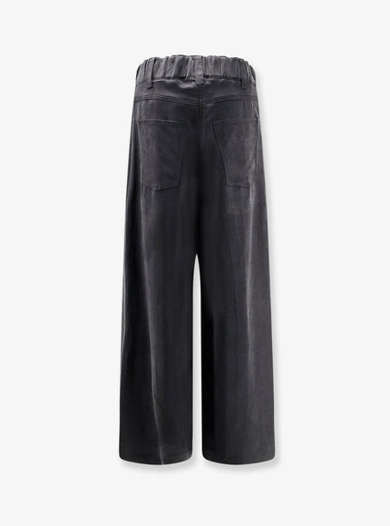 Alysi Lyocell And Cotton Trousers