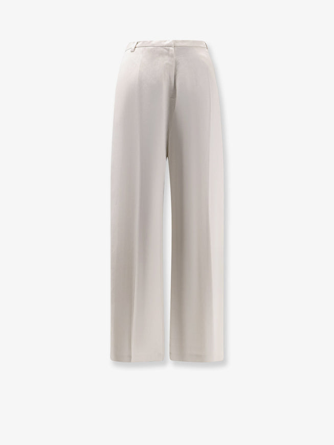 Alysi Lyocell And Linen Trousers