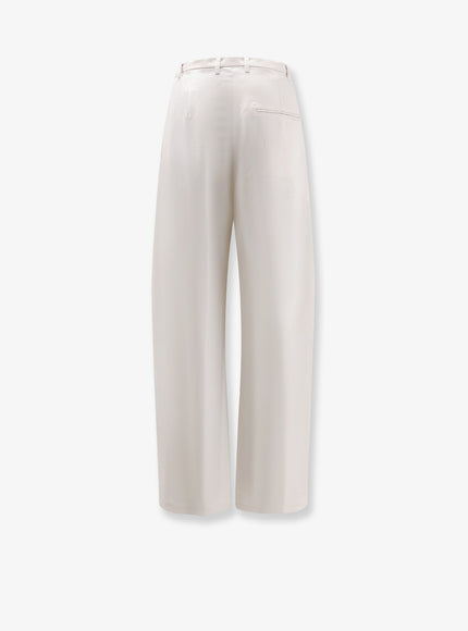 Alysi Lyocell And Linen Trousers