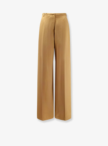 Alysi Lyocell And Linen Trousers
