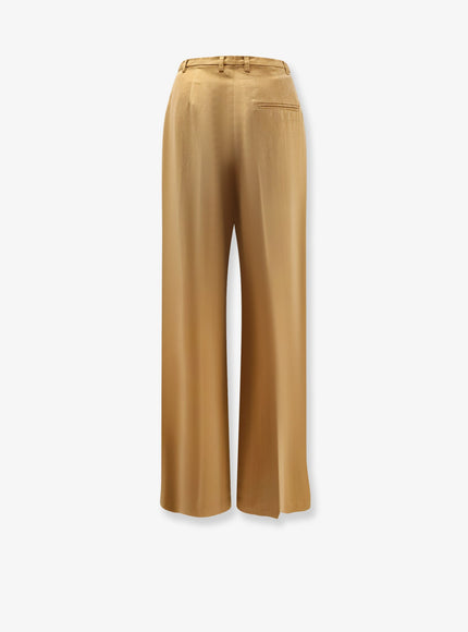 Alysi Lyocell And Linen Trousers