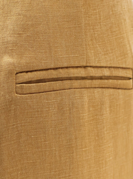Alysi Lyocell And Linen Trousers