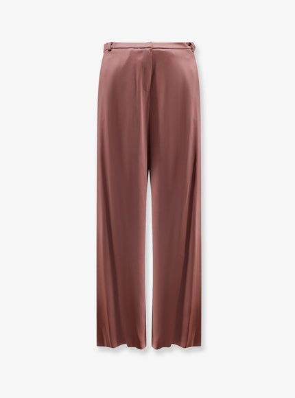 Alysi Satin Trousers Blush