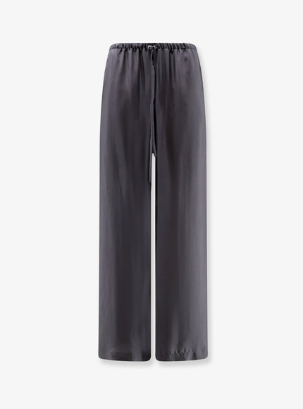 Alysi Silk Trousers Asfalto
