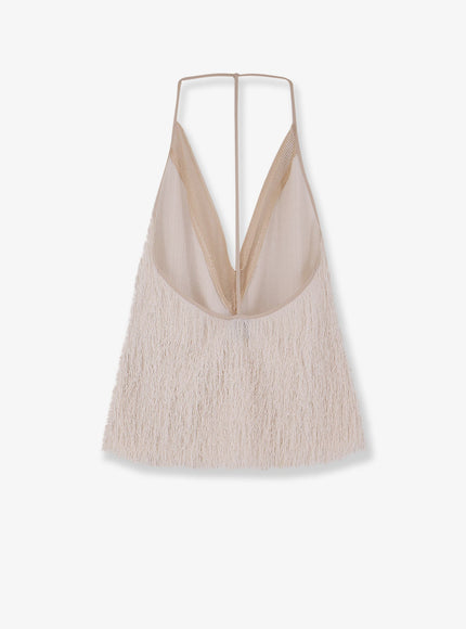 Alysi Fringed Top