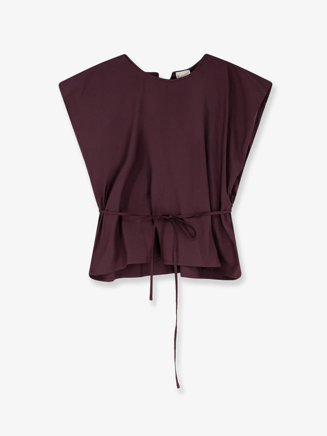 Alysi Cotton Top With Belt Uva