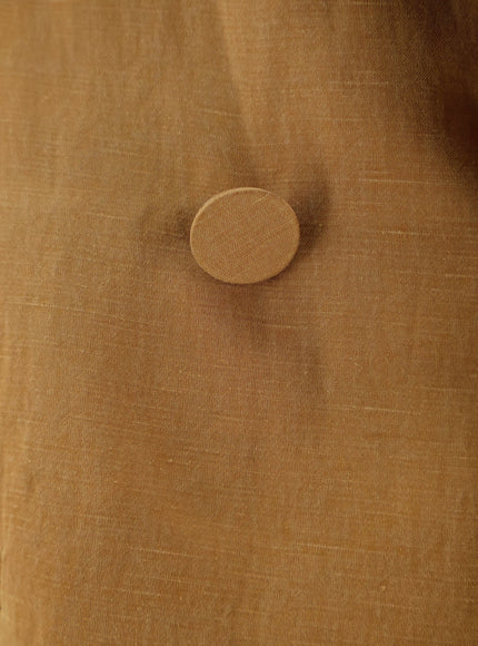 Alysi Double-Breasted Lyocell And Linen Blazer