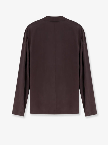 Alysi Loose Silk Blazer