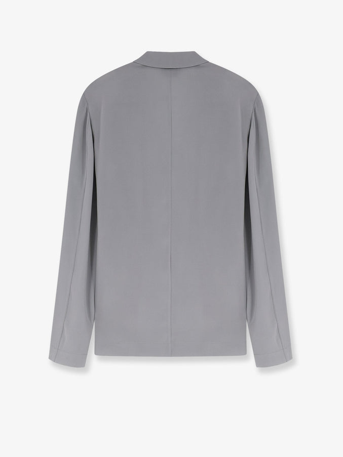 Alysi Loose Silk Blazer