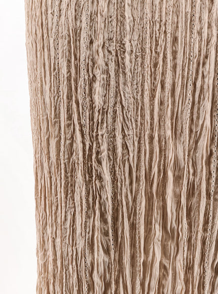 Alysi Wrinkled Viscose Skirt