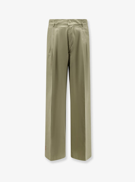 Amaranto Cotton Trousers Army