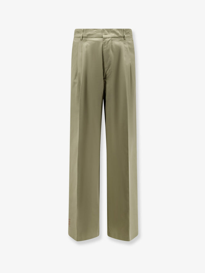 Amaranto Cotton Trousers Army