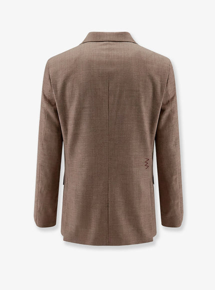 Amaranto Virgin Wool Blend Blazer