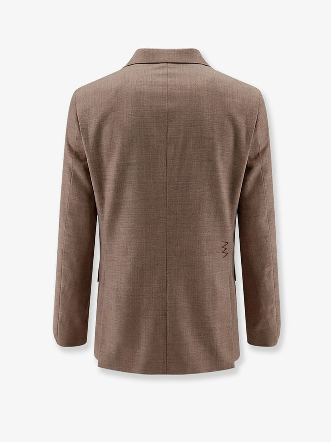 Amaranto Virgin Wool Blend Blazer
