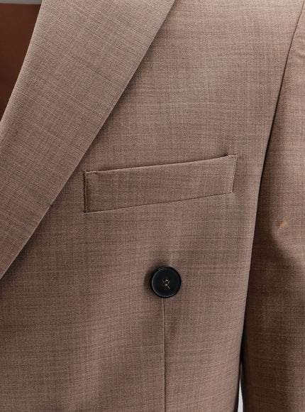 Amaranto Virgin Wool Blend Blazer
