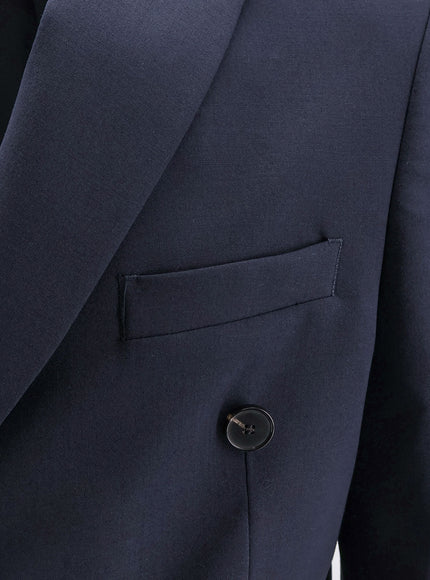 Amaranto Virgin Wool Blend Blazer