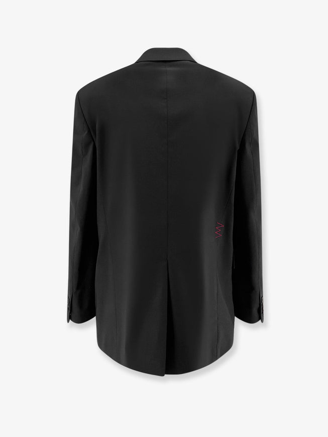 Amaranto Virgin Wool Blend Blazer