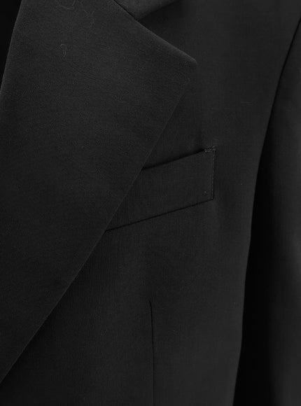Amaranto Virgin Wool Blend Blazer
