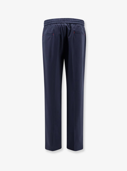 Amaranto Virgin Wool Blend Trousers