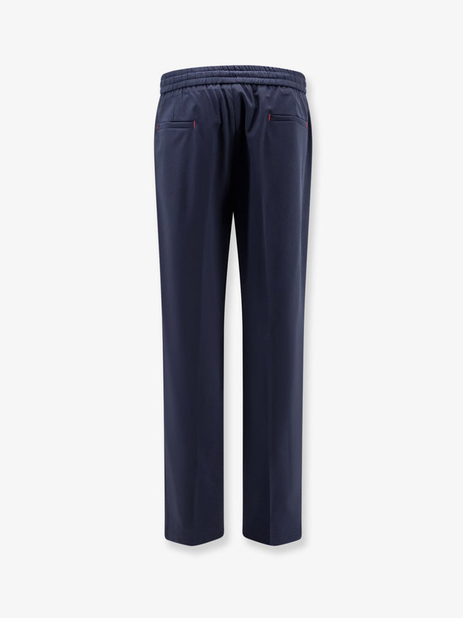 Amaranto Virgin Wool Blend Trousers