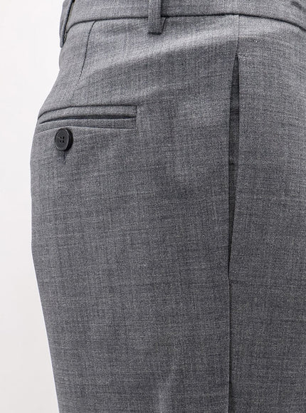 Amaranto Virgin Wool Blend Trousers