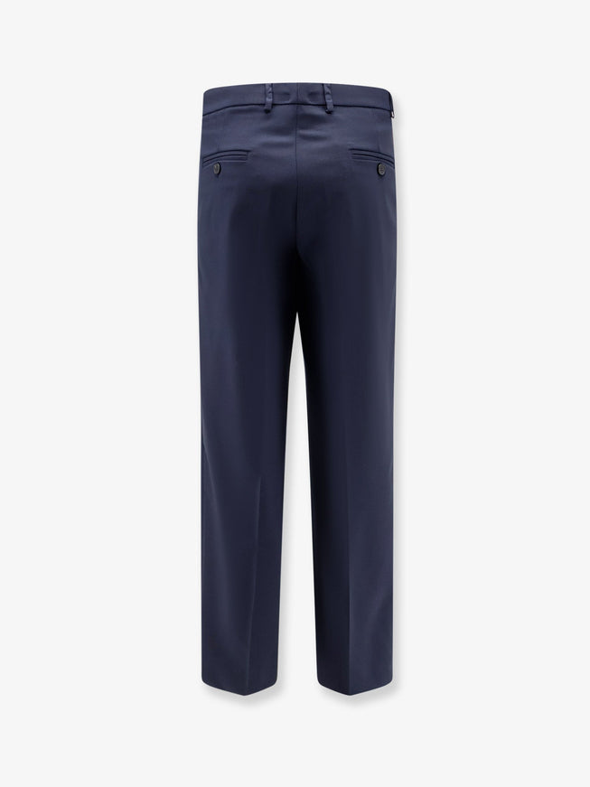Amaranto Virgin Wool Blend Trousers