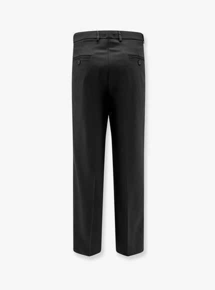 Amaranto Virgin Wool Blend Trousers