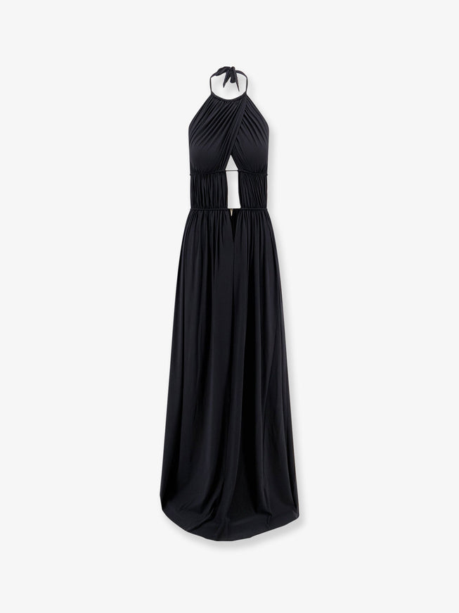Amazuìn Amelia Jersey Dress Uni Deepblack