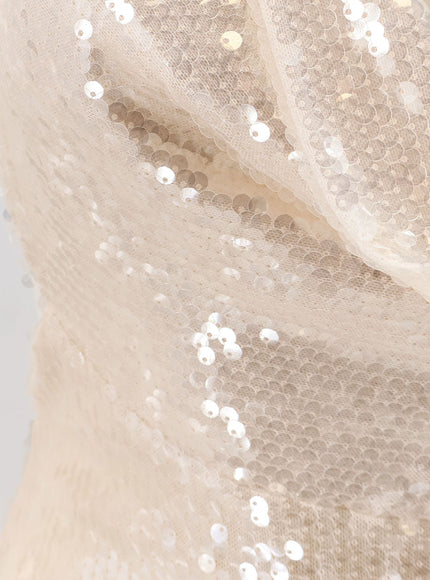 Amazuìn Iselin Long Dress With Sequins