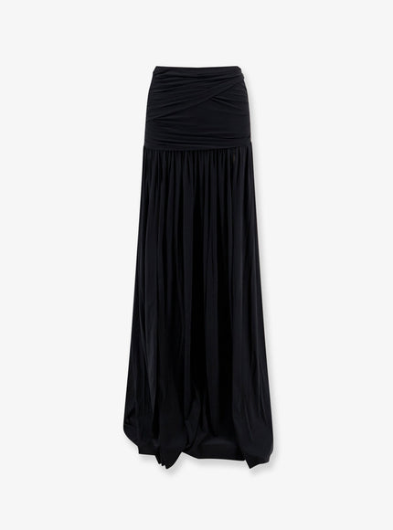 Amazuìn Tayla Stretch Jersey Skirt Uni Deepblack
