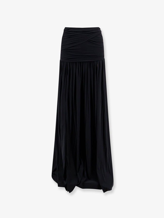 Amazuìn Tayla Stretch Jersey Skirt Uni Deepblack
