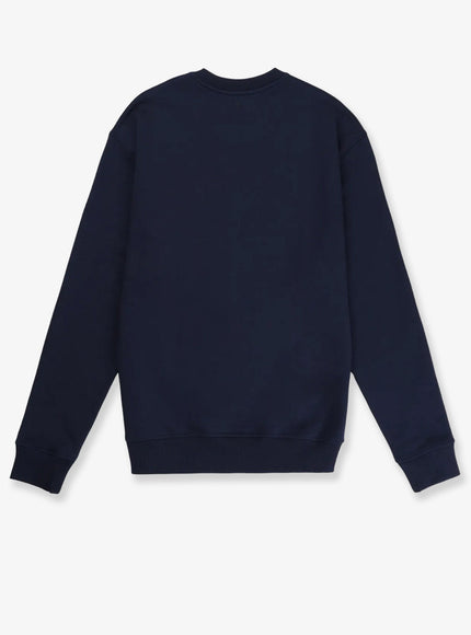Ami Paris Cotton Sweatshirt With Iconic Embroidery