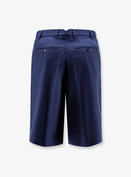 Ami Paris Virgin Wool Shorts