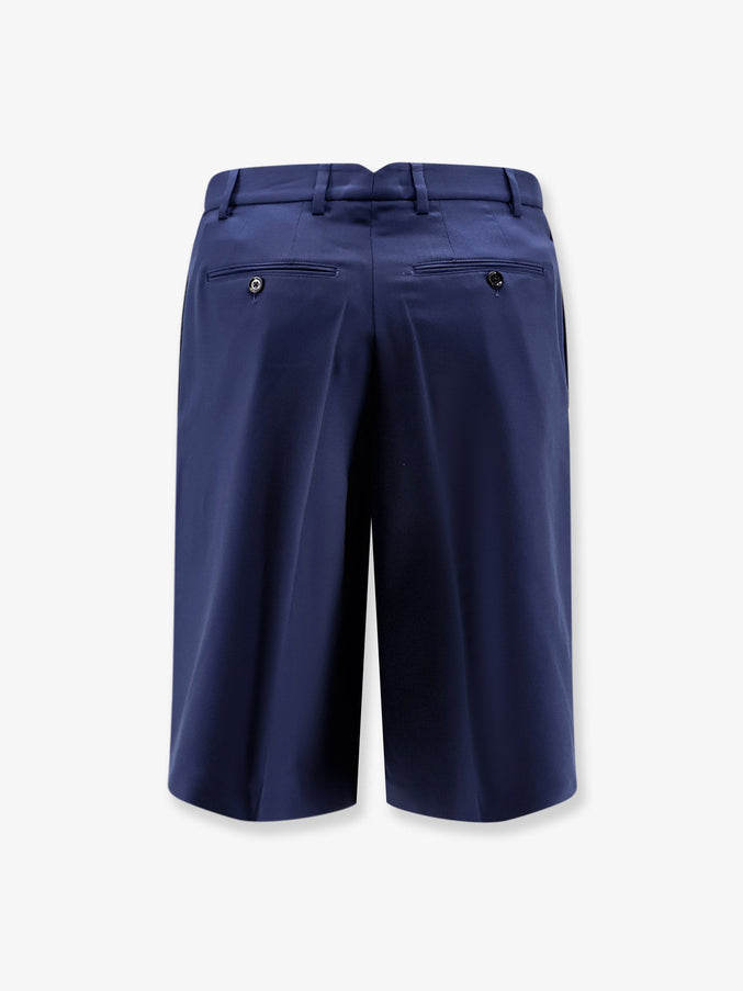 Ami Paris Virgin Wool Shorts