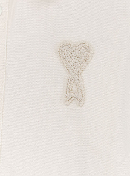 Ami Paris Ami De Coeur Cotton Shirt