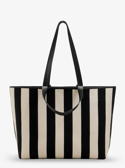 Ami Paris Ami De Coeur Canvas Shopping Bag