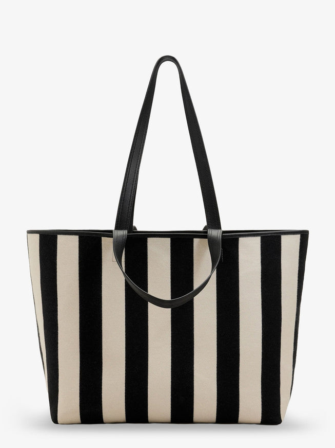 Ami Paris Ami De Coeur Canvas Shopping Bag