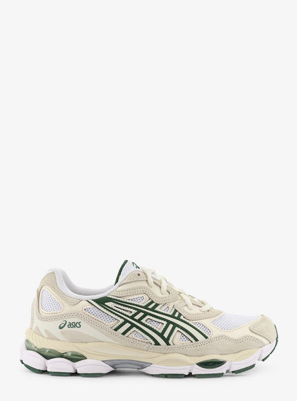 Asics Gel-Nyc Mesh And Suede Sneakers Ivory Forest Night