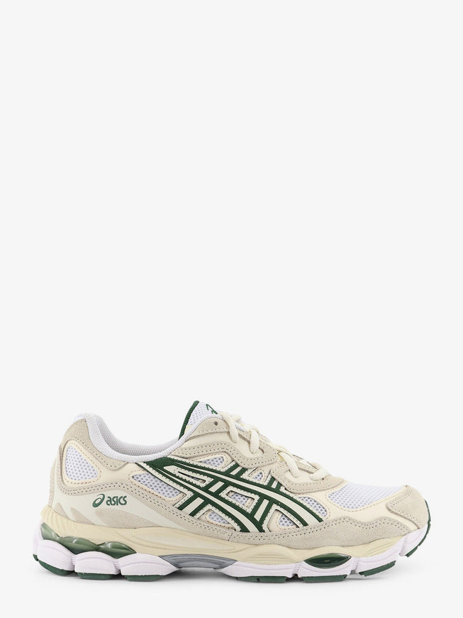 Asics Gel-Nyc Mesh And Suede Sneakers Ivory Forest Night