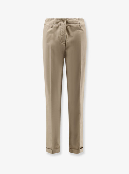 Aspesi Stretch Cotton Trousers Coloniale