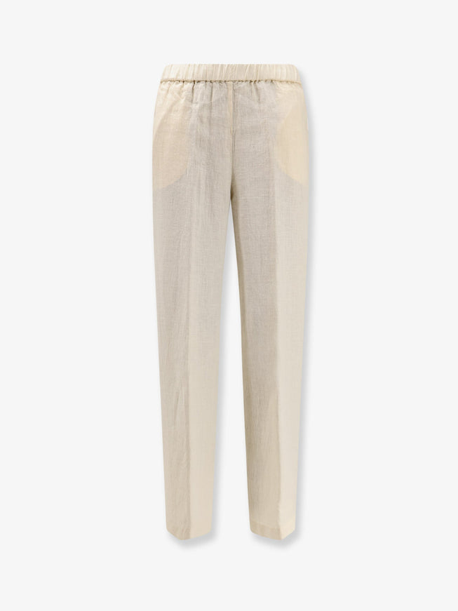 Aspesi Linen Trousers Naturale