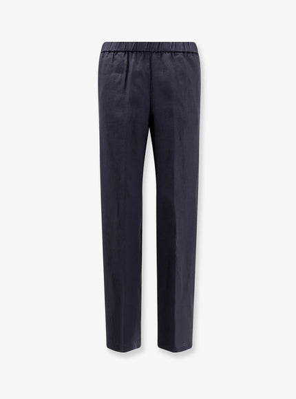 Aspesi Linen Trousers Navy