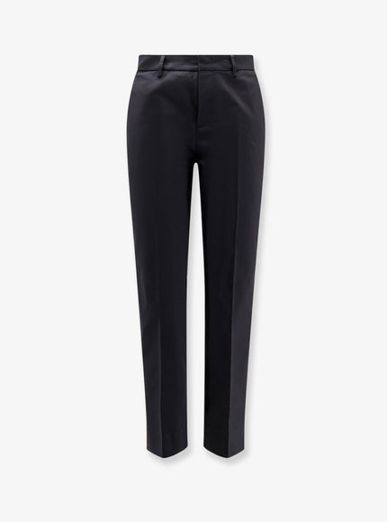 Aspesi Stretch Cotton Trousers Black