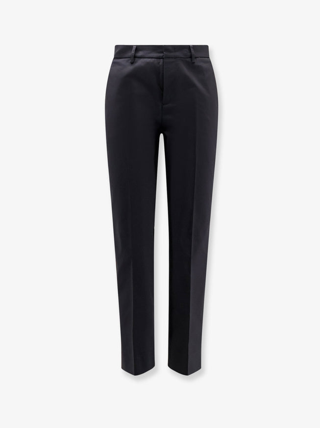 Aspesi Stretch Cotton Trousers Black