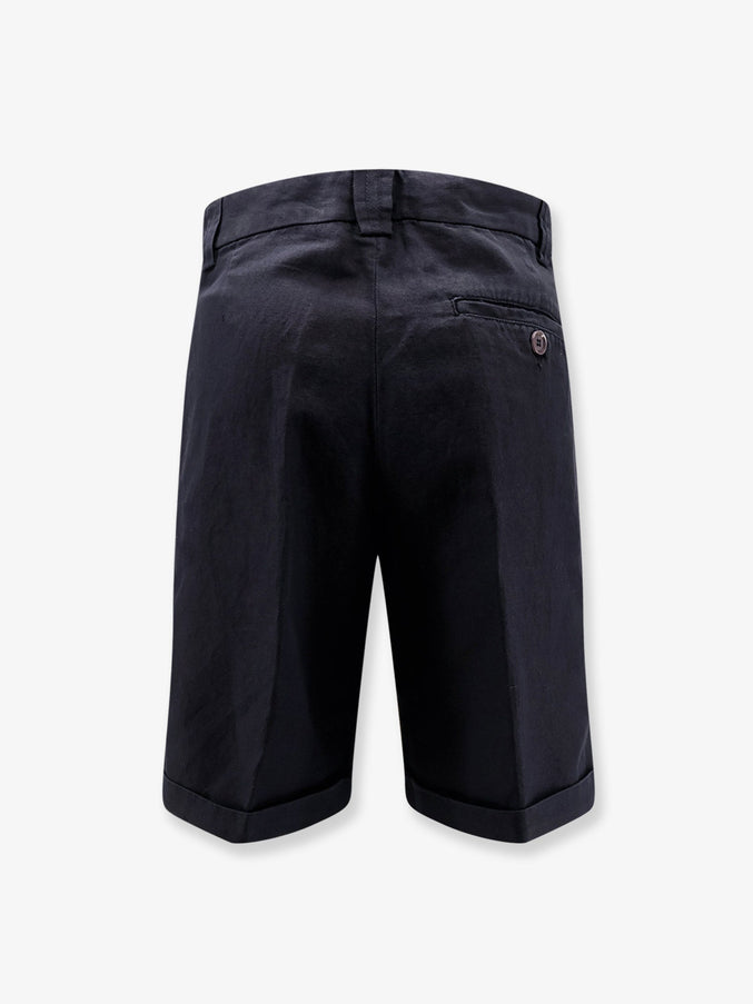 Aspesi Cotton And Linen Shorts