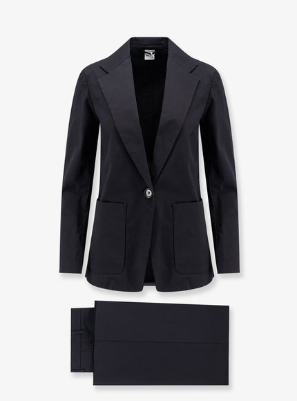 Aspesi Stretch Cotton Suit Nero