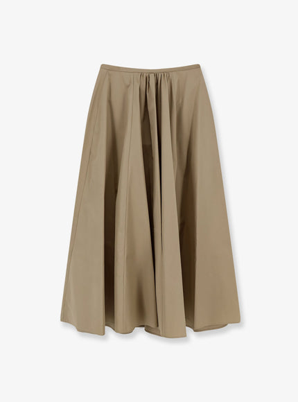 Aspesi Cotton Long Skirt Coloniale