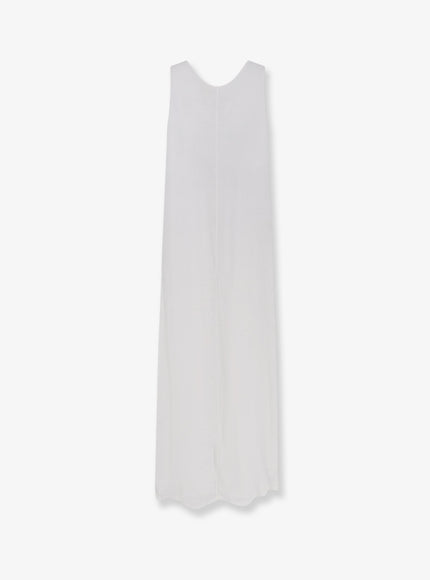 Aspesi "Vissuto" Linen Dress Bianco
