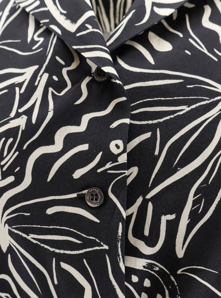 Aspesi Printed Cotton Chemisier Dress