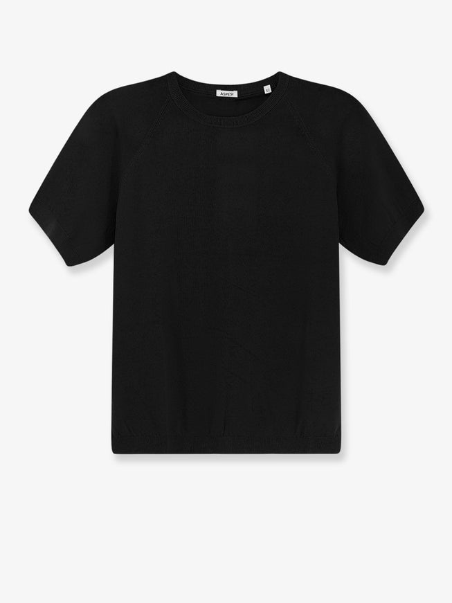 Aspesi Cotton Sweater 44 Nero